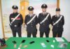Operazione antidroga “Mare e Monti”. I Carabinieri arrestano tre uomini e una donna. Sequestrato quasi mezzo chilo di stupefacente