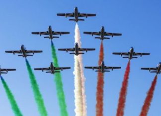 Le Frecce Tricolori tornano a sorvolare Fano il 9 agosto