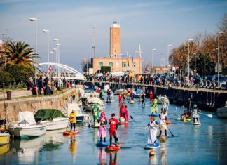 Maschere dal mare e amici a 4 zampe per la seconda mattinata del Carnevale di Fano