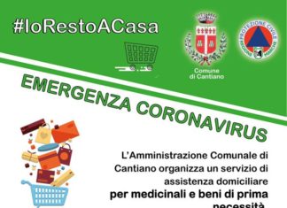 Coronavirus, il Comune di Cantiano attiva servizio di assistenza domiciliare per medicinali e beni di prima necessità