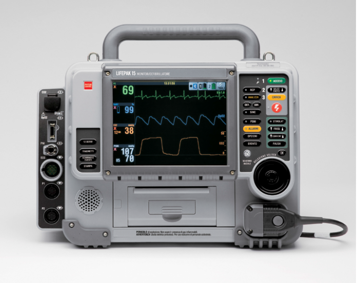 Immagine monitor-defibrillatore