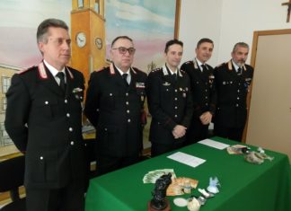 Operazione “coffee break”, 4 arresti tra Fano e Colli al Metauro. Carabinieri sequestrano ingente quantitativo di droga e denaro