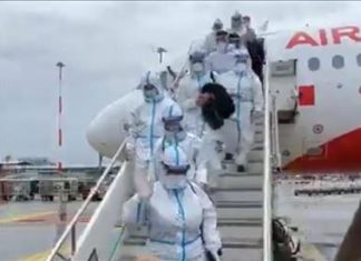 Nelle Marche arrivata una task force sanitaria di 58 infermieri albanesi