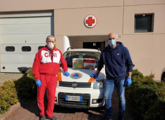 Fossombrone, 57 pacchi viveri distribuiti dalla CRI