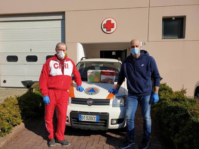 Contini e il sindaco Bonci