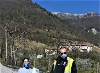 Cantiano, Protezione civile dona 100 mascherine al personale della casa di riposo Savini