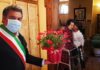 Centenaria di Fano festeggiata dal sindaco Seri