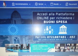 Fano, il Comune pronto ad aggiungere altri 40.000 euro di buoni spesa