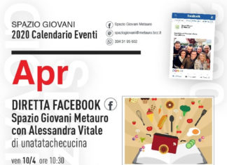 Spazio Giovani Metauro: preparare pizza in diretta FB con #unatatachecucina