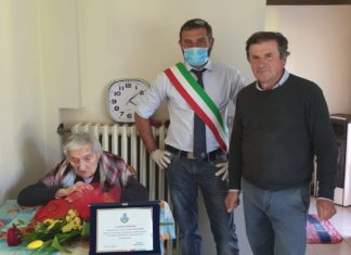Sant’Ippolito: i cento anni della signora Egina Pierleoni in tempo di pandemia