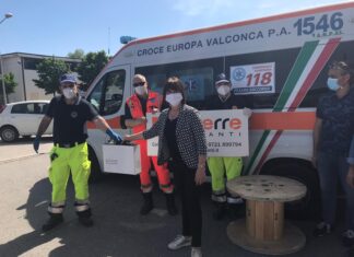 Ditta Efferre Impianti dona sanificatore alla Protezione civile di Colli al Metauro