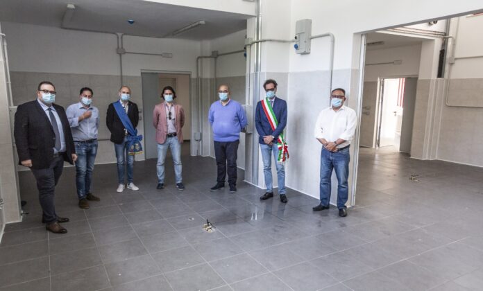 I nuovi spazi per laboratori cucine all'Alberghiero Celli di Piobbico