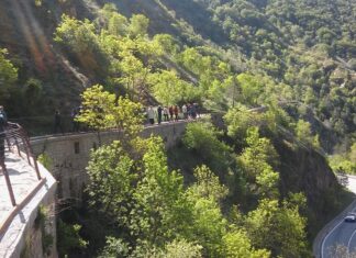Bottaccione (Gubbio), strada chiusa per la posa del ponte dell’acquedotto