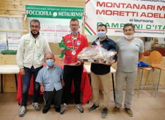 Trofeo per ricominciare alla Bocciofila Metaurense: vince Miloro su Diotallevi