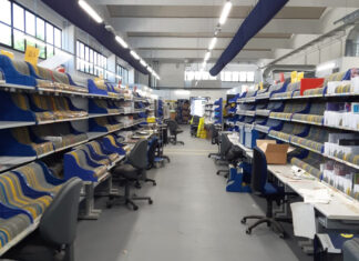 Poste Italiane: il centro logistico di Fermignano moderno ed evoluto