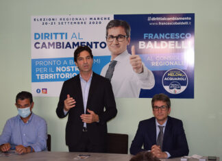 Francesco Baldelli e Acquaroli “Diritti al cambiamento” in Regione