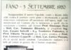 5 settembre 1920: a Fano nasce l’ospedale Santa Croce. Tarsi: “Storia di un centenario che non potremo festeggiare”