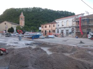 Lavori Piazza Acqualagna