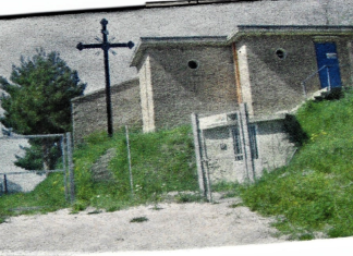 La croce in ferro di Gesù a Orciano di Pesaro