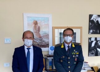 Il comandante della Guardia di Finanza in visita alla Confcommercio: “Lotta all’abusivismo ed ai fenomeni di criminalità economica”