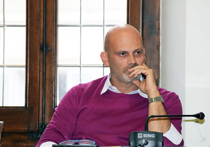 Il sindaco dii Fossombrone Gabriele Bonci