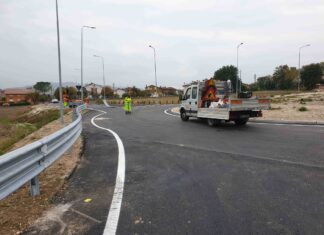 Variante SS 424, lavori quasi ultimati. Dellonti: “A metà mese il sopralluogo”