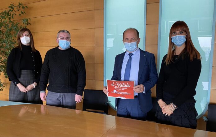 Il Presidente Unpli proloco Pesaro e Urbino con Amerigo Varotti presidente di Confcommercio Pesaro e Urbino
