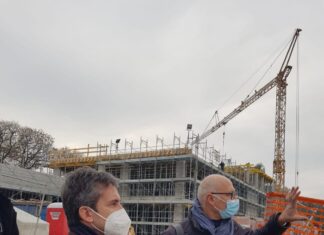 L’assessore regionale Baldelli in visita a Torrette: “La Regione segue da vicino la costruzione del nuovo ospedale pediatrico Salesi”