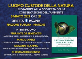 Il libro di Ferrante De Benedictis sulla pagina facebook Nazione Futura – Marche