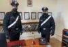 Molotov con “Stravecchio” e alcol etilico sotto l’auto della sorella. Arrestato dai carabinieri a Calcinelli