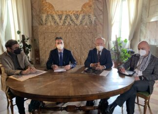 Incontro fra gli assessori regionali Baldelli (Marche) e Melasecche (Umbria) per parlare di nuove infrastrutture