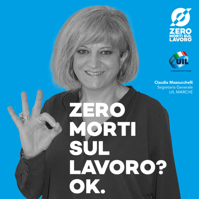 manifesto marche zero morti sul lavoro