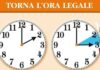 Ora legale, le lancette si spostano in avanti di un’ora (dalle 2 di questa notte alle 3)