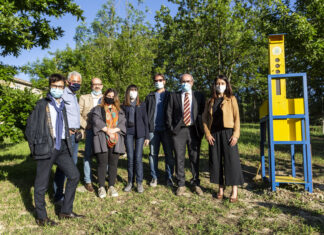 Inaugurato il progetto “Oasi delle Api – Saving Bees”: due arnie didattiche al Centro ricerche floristiche Marche “Brilli Cattarini”