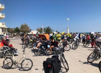 Oggi (3 giugno) la giornata mondiale della bicicletta, Fiab Marche l’ha celebrata pedalando da Fano a Senigallia