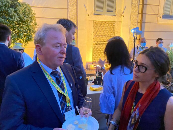 La presidente Gardoni con il commissario UE Wojciechowski