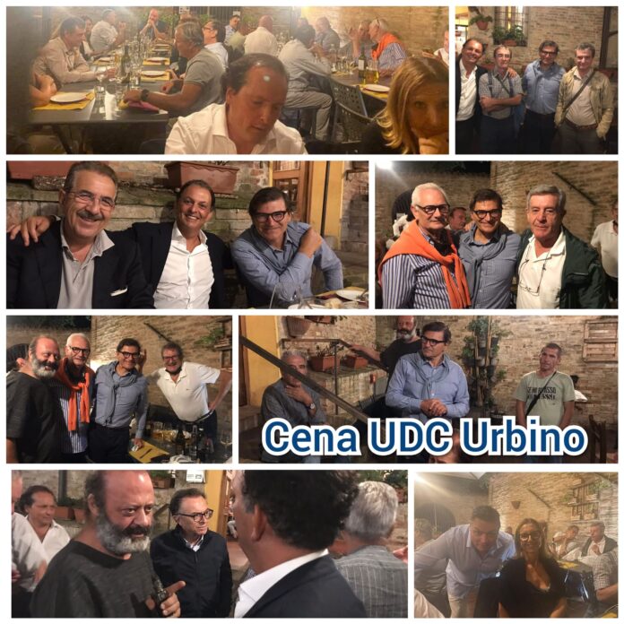 CENA UDC A URBINO 23.08.21