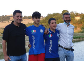 Filippo Fiorelli medaglia d’argento ai mondiali di pesca sportiva, Sant’Ippolito in festa