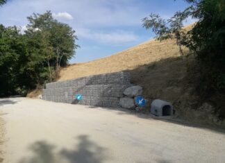 Strada provinciale 111 “Tarugo”, in fase conclusiva i lavori di sistemazione dei due movimenti franosi