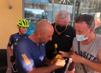 Da Pianello di Ostra a Fano, un pomeriggio speciale con Paolo Bettini