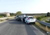 Scontro sul ponte a Cerbara di Fano, donna in ospedale