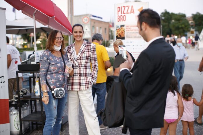 Roberta Capua al Lido di Fano