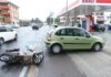 Ennesimo incidente in via Roma, scooterista in ospedale