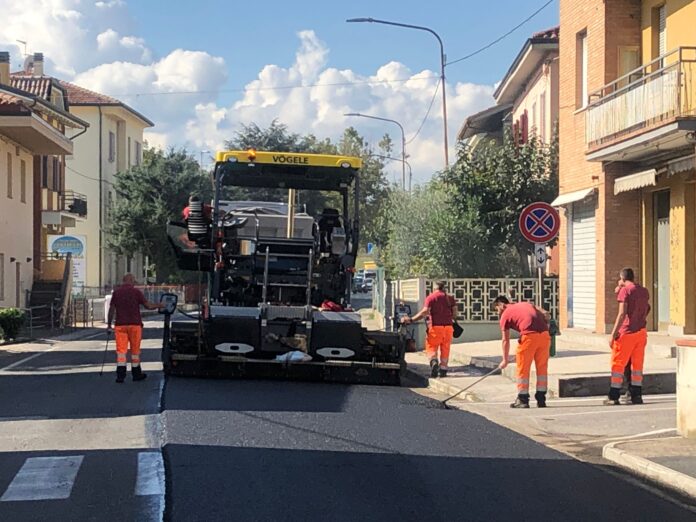 Lavori sulla 423 Pesaro - Urbino