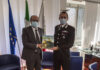 Giuseppe Paolini ha ricevuto il nuovo comandante dei carabinieri di Pesaro e Urbino Gianluigi Cirtoli