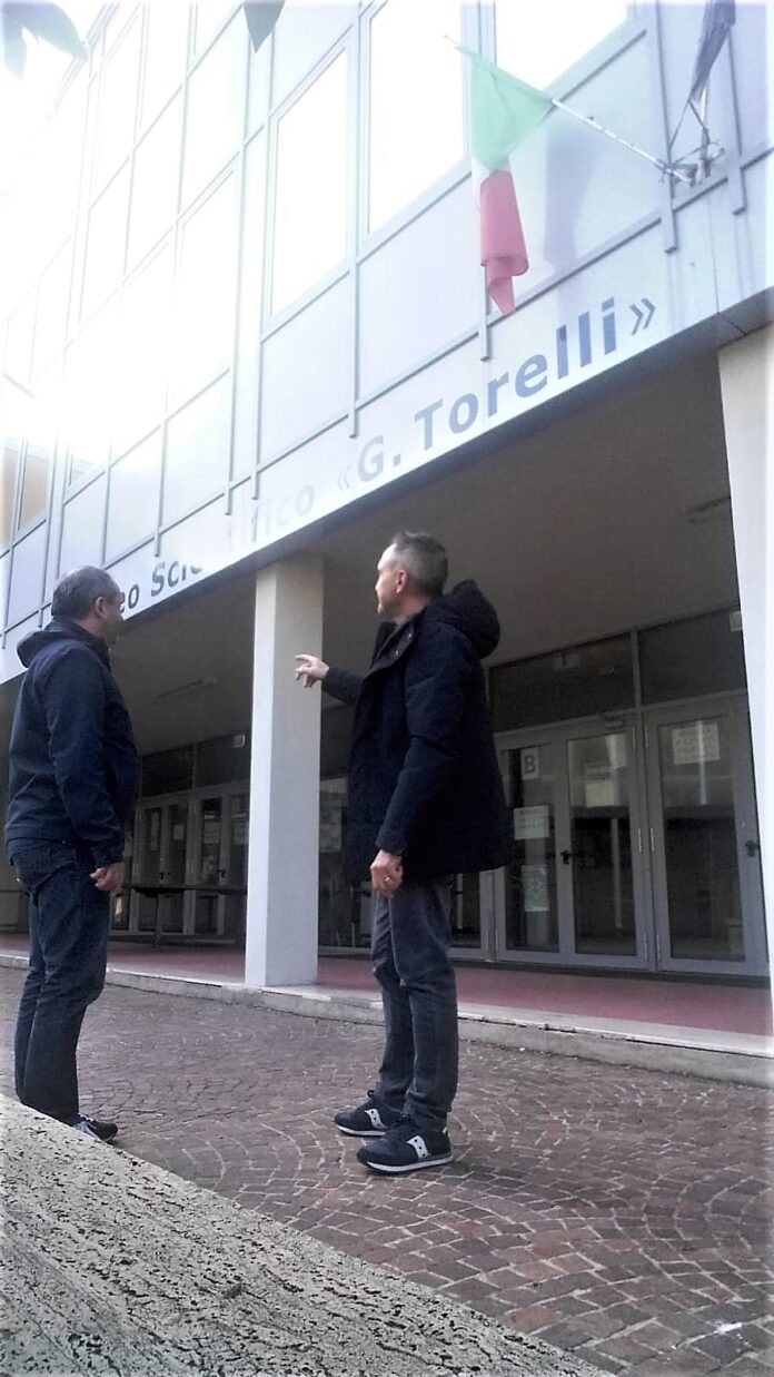 Tecnici della Provincia in uno dei sopralluoghi