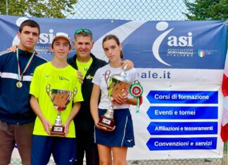 Tennis Club VL di Colli al Metauro brilla ai campionati nazionali Asi