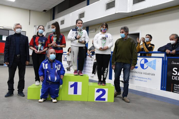 Podio femminile Fossombrone