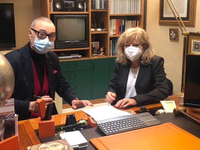 gorrieri e mazzucchelli firmano la convenzione uil sanidoc