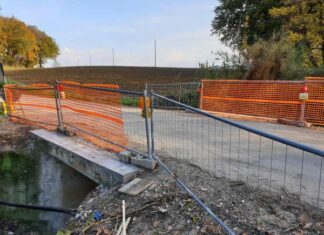 San Lorenzo in Campo, lavori per la messa in sicurezza del ponte di via Mazzalaio